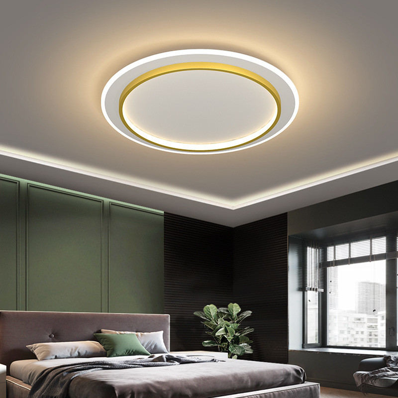 卧室灯简约现代led吸顶灯创意个性高档浪漫温馨灯具北欧房间灯饰