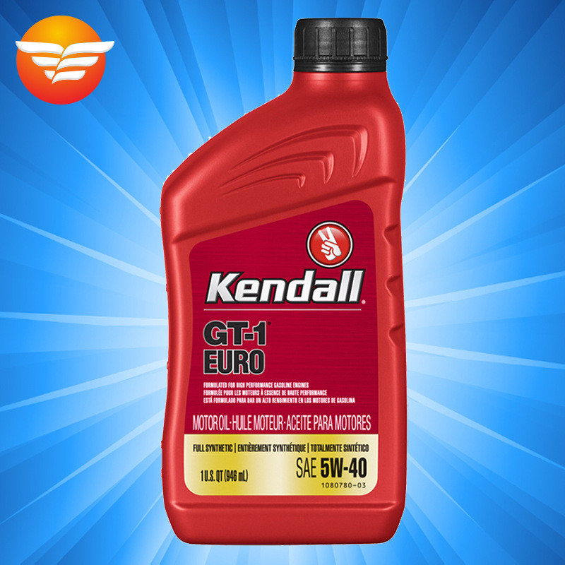康度机油kendall欧标5W-40A3B4进口全合成汽车发动机润滑油