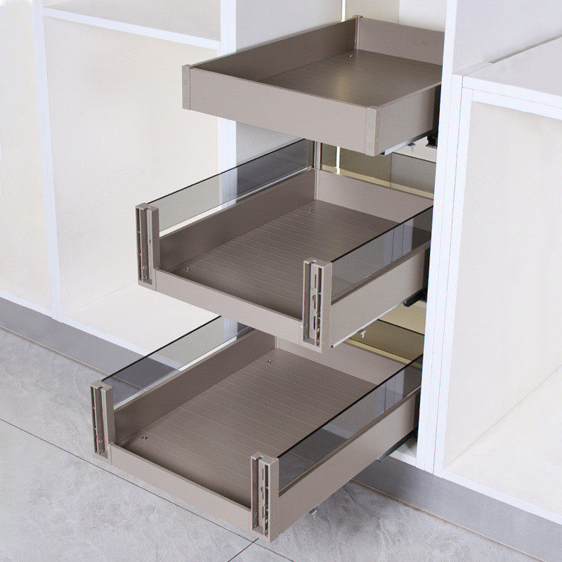 飞鸥厨房橱柜抽屉锅具碗碟工具储物平拉篮高柜浅柜零食收纳拉篮篮,家装主材,拉篮,淘宝优惠券,粉丝福利购,淘宝优惠卷