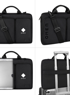 适用于惠普暗影精灵9Plus高能版电脑包17.3寸17-ck2002TX手提单肩背包8Plus笔记本套袋17-ck1007TX防水加绒HP