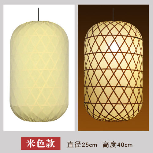 竹编灯笼火锅店布艺饭店日式竹子批发装饰挂饰古风茶室灯罩仿古