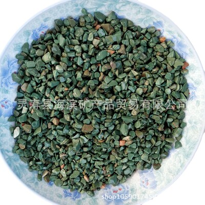 批发3-6mm绿沸石土壤改良石沸石粉人工湿地多肉沸石拌土铺面颗粒