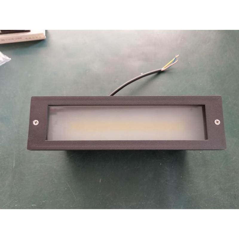 源头厂家供应防水6w 嵌入式墙脚灯ledled楼梯灯台阶灯je012b成品