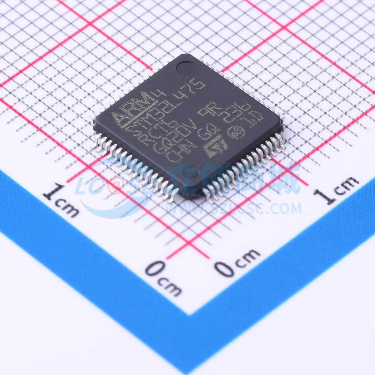 单片机(MCU/MPU/SOC) STM32L475RCT6 LQFP-64(10x10) 电子元器件