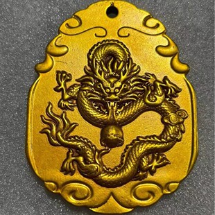 虎符仿古铜加厚大清赐兵符令符古董古玩令牌鎏金乡下收老物件