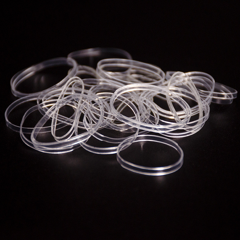 扎头发皮筋耐高温高透明橡胶圈抗老化彩色工业抗氧化高弹力