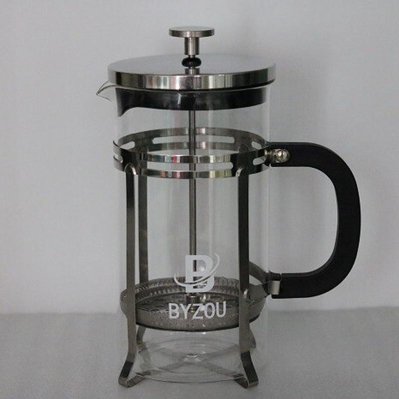 咖啡家用玻璃法压壶法式滤压耐热玻璃冲茶器过滤杯不锈钢简约手冲