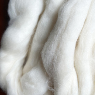 毛纺原料羊毛羊绒批发80/90毛澳毛条 羊毛精短支