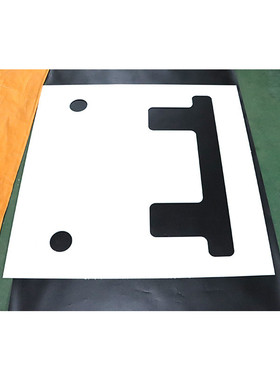 雕刻乳白色pc板打孔加工磨砂pc透光板亚克力板子