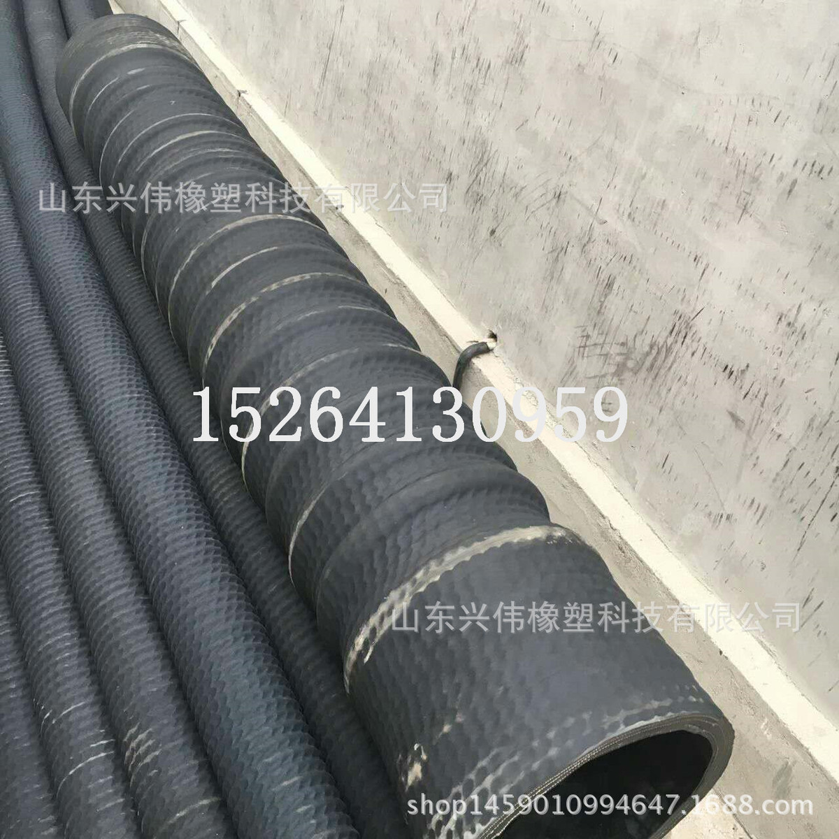 长期供应黑色骨架吸排胶管橡胶钢丝管大口径钢丝橡胶管