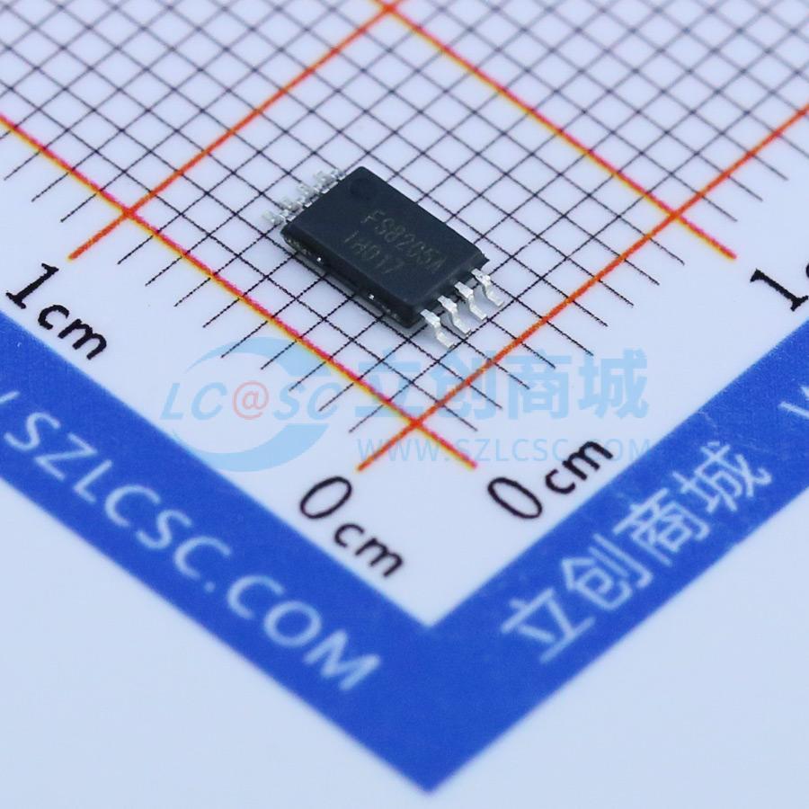 场效应管MOS FS8205A TSSOP-8 20V 6A FORTUNE(富晶) 原装