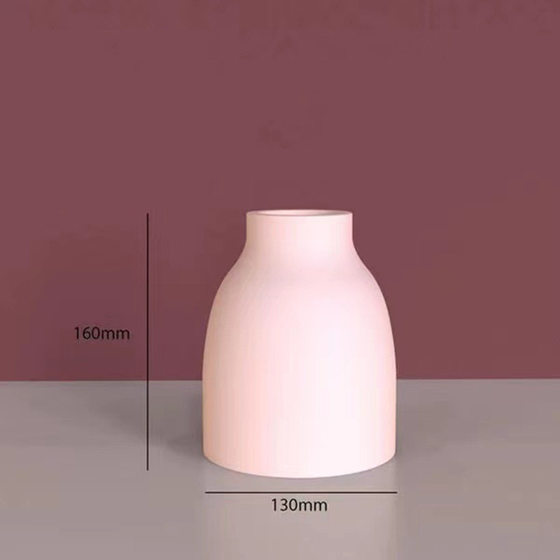 全铭模具水泥花盆硅胶模具diy北欧简约设计烛台花盆装饰祥