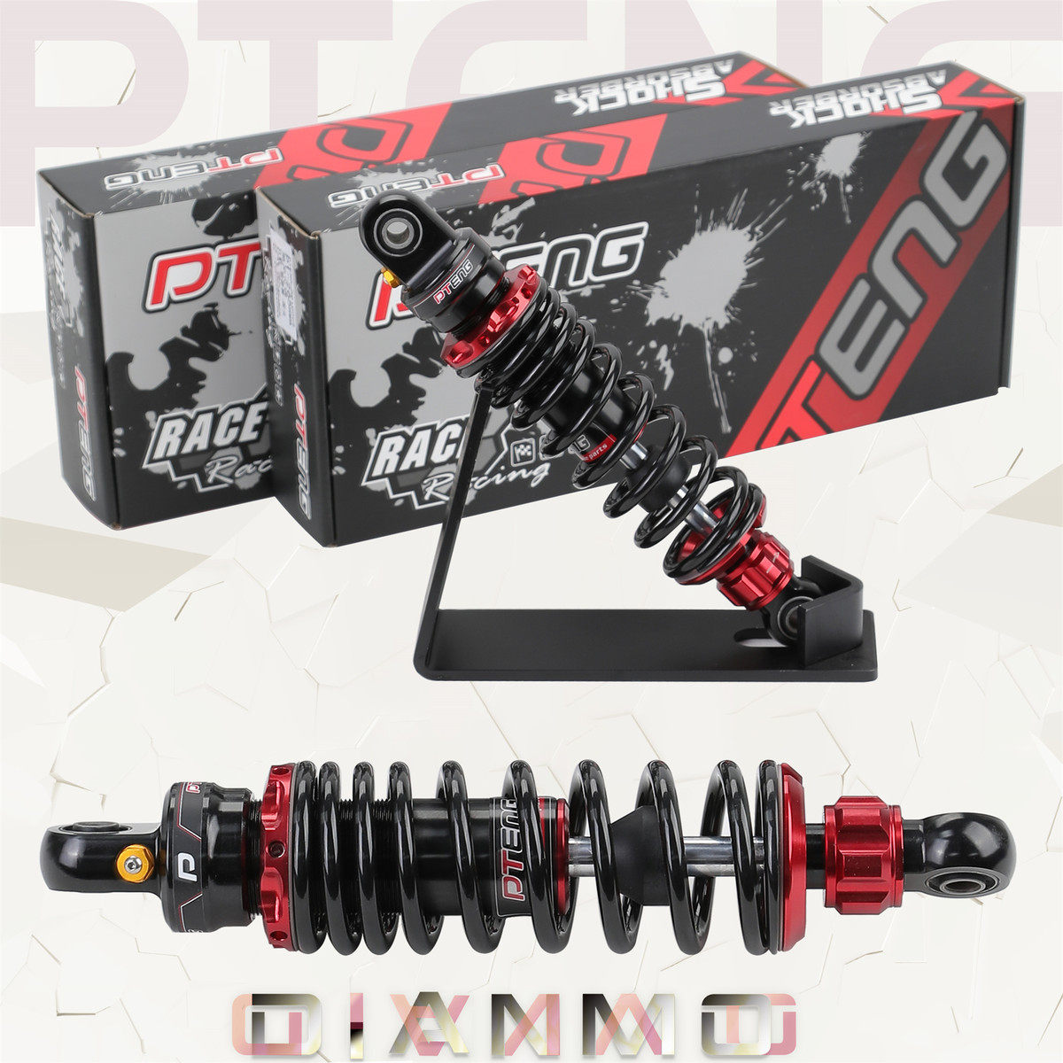 适用改装小牛九号深远等电动车后避震260/280mm可调后减震叉圆口