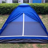 露营简易便携单层双人情侣户外野营小型dome圆顶帐篷