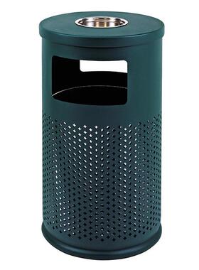 南方黑色户外冲孔咖啡色外贸垃圾桶gpx-63酒店街道公园学校小区