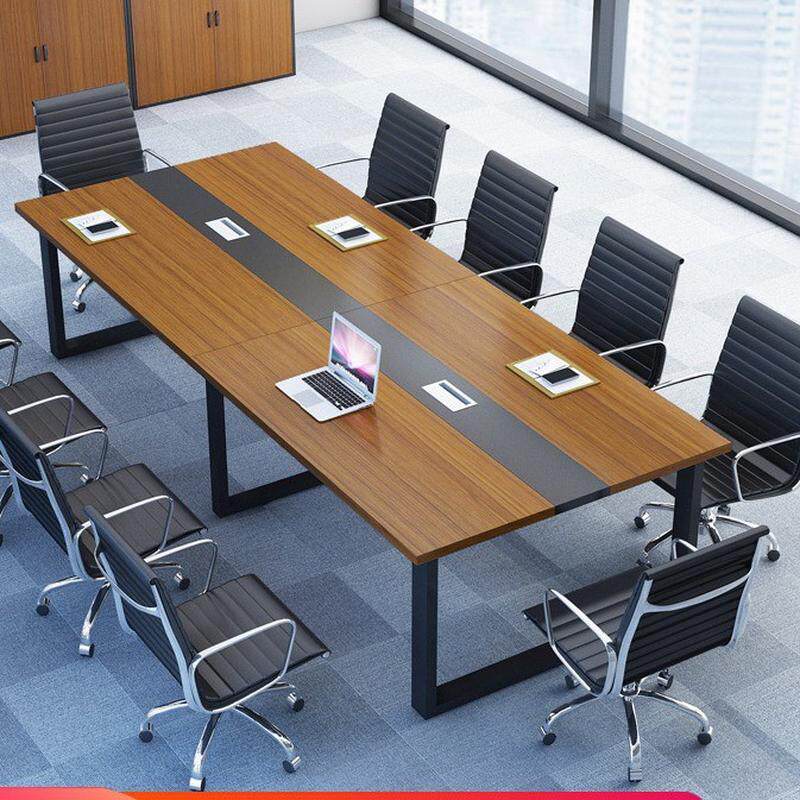 会议桌长桌长条桌子简约现代会议室办公桌椅组合大小型洽谈工作台