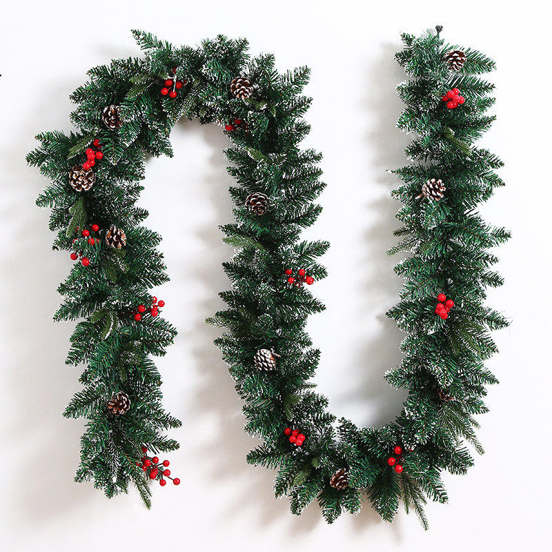 圣诞扶梯pvc藤条挂红果和松果节日藤条家庭装饰品门框壁橱装饰,节庆用品/礼品,圣诞装饰品,淘宝优惠券,粉丝福利购,淘宝优惠卷