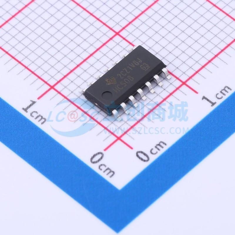 逻辑门 SN74HCS08DR SOIC-14 TI/德州 电子元器件配单原装正品