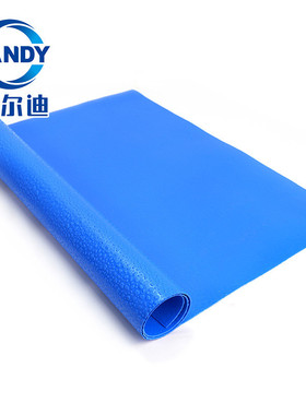蓝色水滴防滑泳池胶膜3d纹耐磨水上乐园温泉度假胶膜内衬装饰垫层