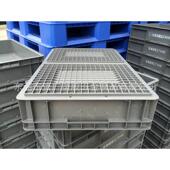 专业生产eu2311eu4316灰色物流箱4622 8633汽配塑胶框4816周转箱