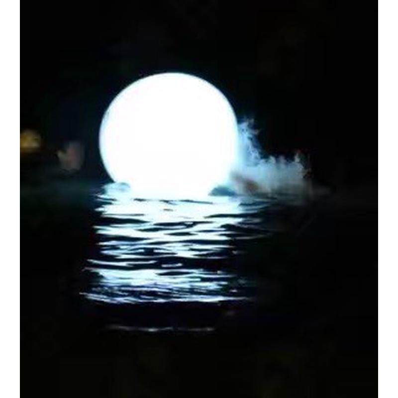 led触抛球水上漂浮气球遥控/发光碰变色沙滩球