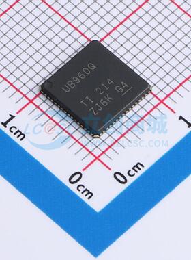 串行器/解串器 DS90UB960WRTDRQ1 QFN-64-EP(9x9) 电子元器件配单