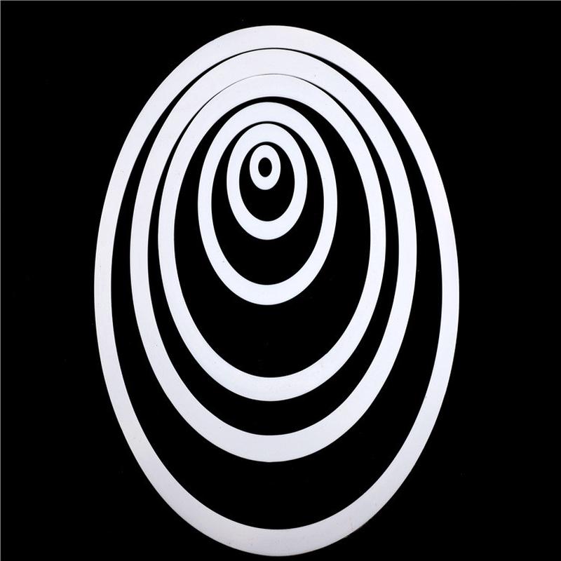 供应聚四氟乙烯法兰垫片氟塑料ptfe带图法兰垫片非标来孔来样