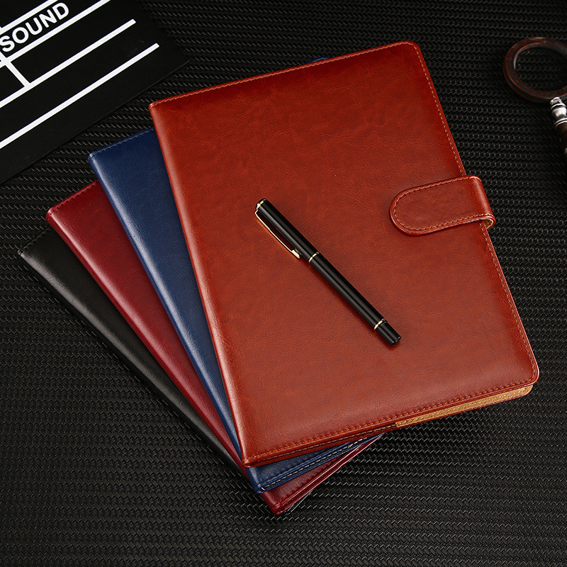 A5 Loose-leaf Notebook Leather Case Notebook Multi-function
