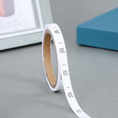 尺码 服装 标现货童装 5个装 数字工号通尺码 唛纸标标用款 布标水洗码