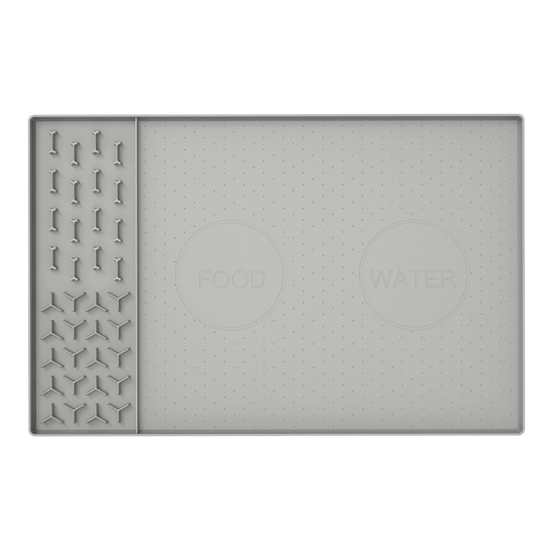 新款硅胶狗垫猫垫硅胶慢宠物食餐垫防水防溢易清洁宠物用品