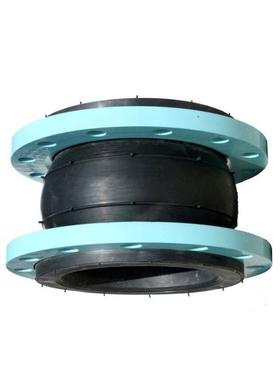 橡胶法兰软连接 避震喉柔性膨胀节法兰式三元乙丙橡胶软接头DNX20