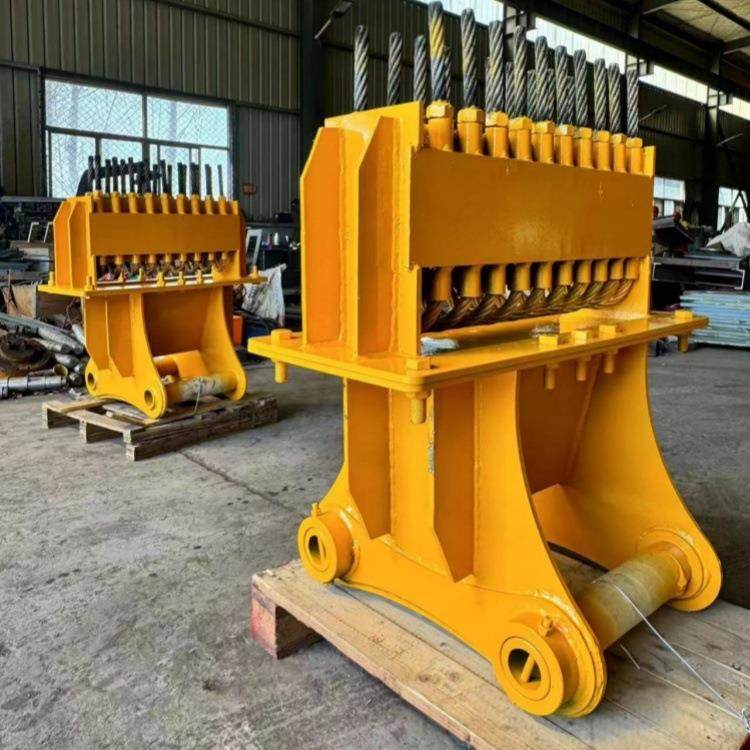 隧道清渣扫把头 加重三排16根仰拱钢刷 220挖掘机属具加粗钢丝绳,3C数码配件,USB灯,淘宝优惠券,粉丝福利购,淘宝优惠卷