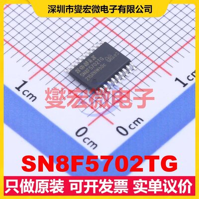 SN8F5702TG TSSOP-20 MCU/MPU/SOC微处理器控制器