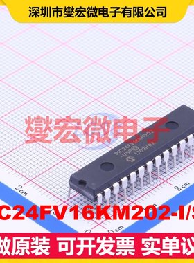 PIC24FV16KM202-I/SP SPDIP-28 MCU/MPU/SOC微处理器控制器