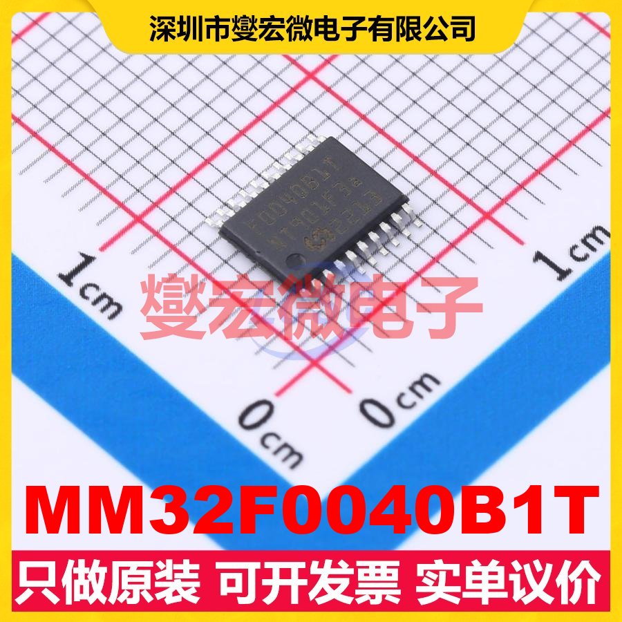 MM32F0040B1T TSSOP-20 MCU/MPU/SOC微处理器控制器