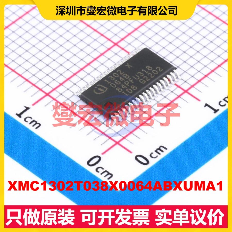 XMC1302T038X0064ABXUMA1 TSSOP-38-4.4mm MCU/MPU/SOC微处理器