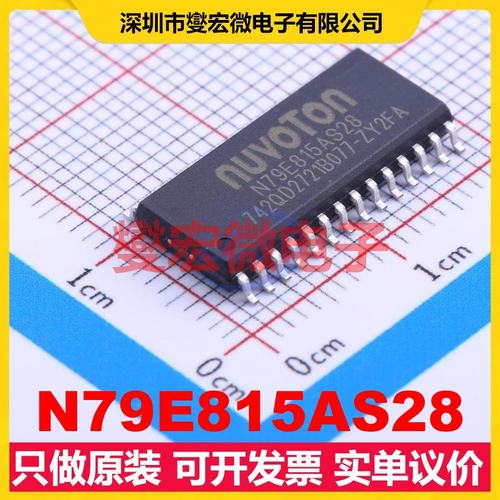 N79E815AS28 SOIC-28-300mil MCU/MPU/SOC微处理器控制器