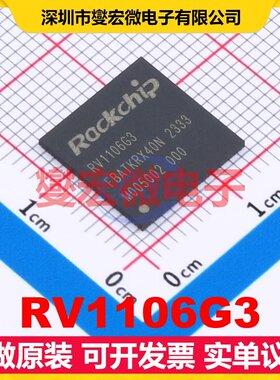 RV1106G3 QFN-128(12.3x12.3) MCU/MPU/SOC微处理器控制器