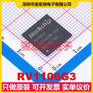 RV1106G3 QFN-128(12.3x12.3) MCU/MPU/SOC微处理器控制器