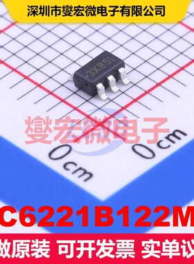 XC6221B122MR SOT-25-5 线性低压差（LDO）电压调节器 电源管理