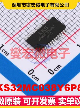 LKS32MC038Y6P8C TSSOP-28L MCU/MPU/SOC微处理器控制器