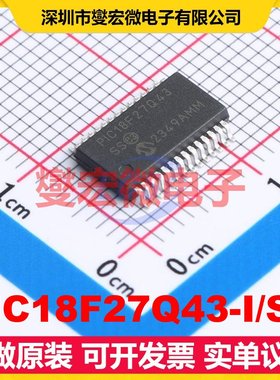 PIC18F27Q43-I/SS SSOP-28-208mil MCU/MPU/SOC微处理器控制器