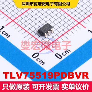 TLV75519PDBVR SOT-23-5 线性低压差（LDO）电压调节器 电源管理
