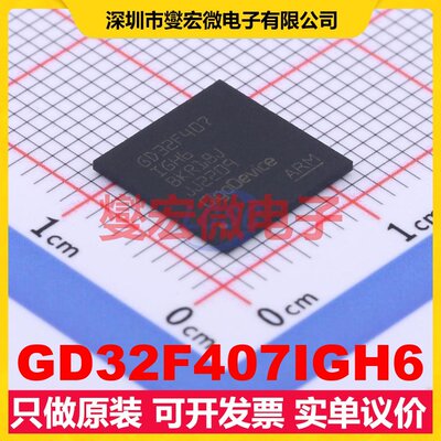 GD32F407IGH6 BGA-176 MCU/MPU/SOC微处理器控制器