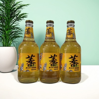 燕大师450ml*6瓶精酿包邮苦荞啤酒清爽黄啤整箱装10度原装正品