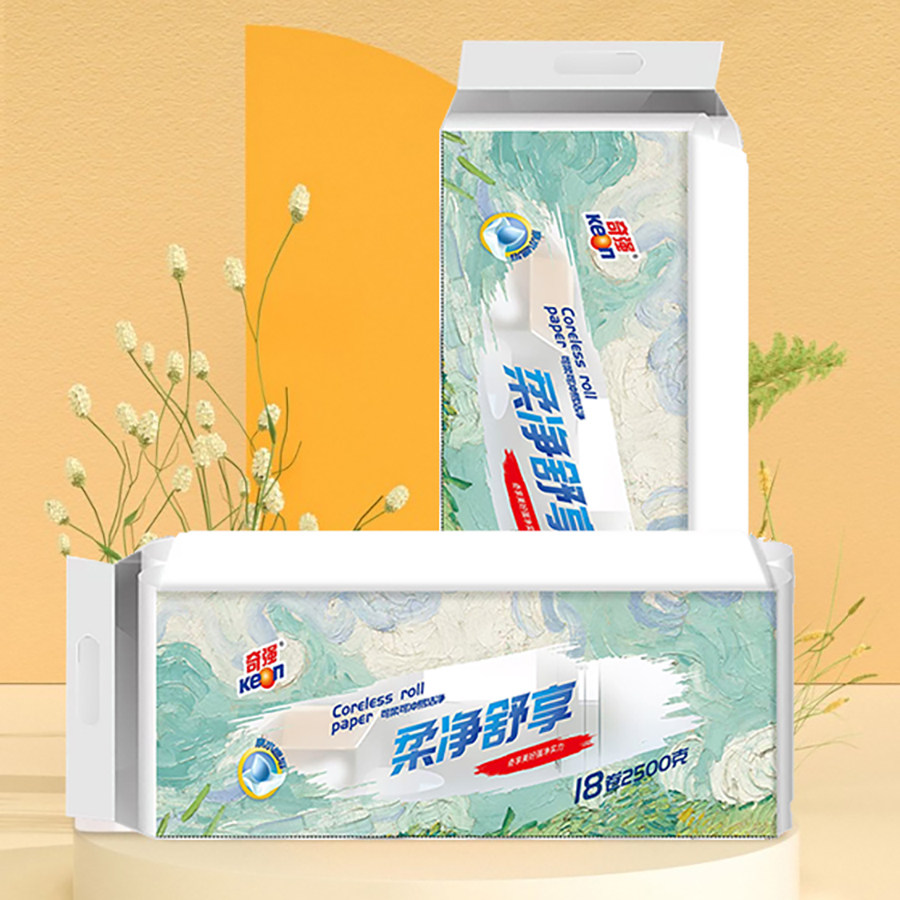 奇强无芯卷纸加厚卫生手纸大卷宿舍厕所卷纸整箱5层 2500g*18卷,洗护清洁剂/卫生巾/纸/香薰,卷筒纸,淘宝优惠券,粉丝福利购,淘宝优惠卷