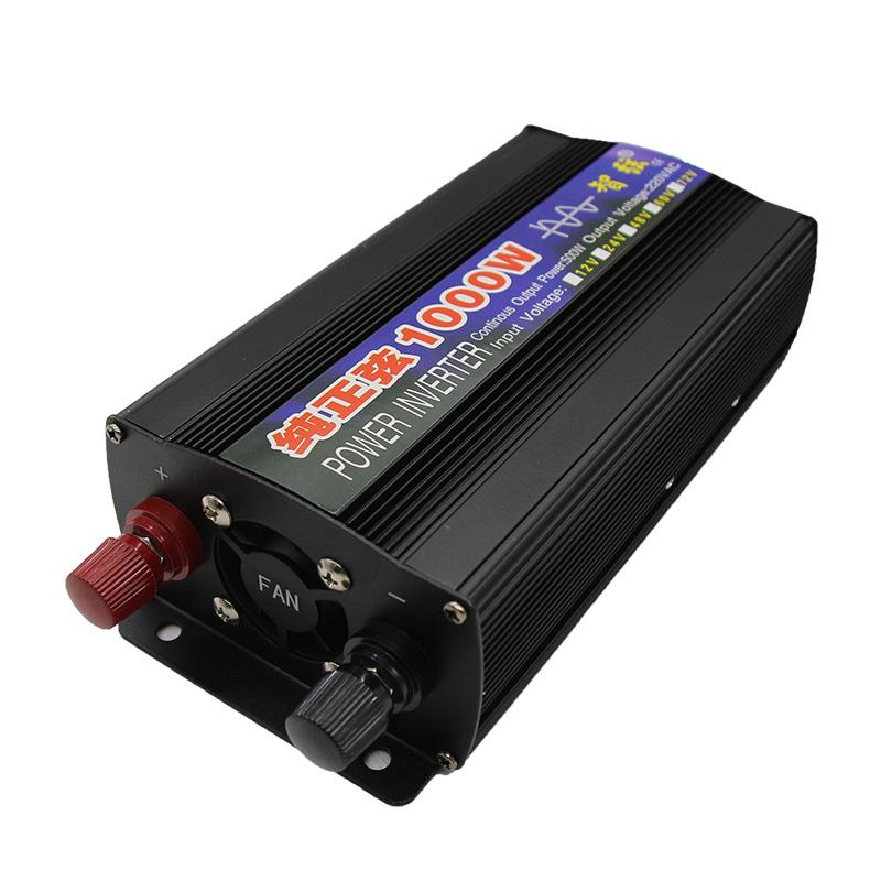 纯正弦波逆变器车载家用12V24V48V60转220V大功率8000W电瓶转换器