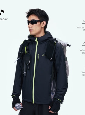 ALLREADAY新奇天 抓绒衣男户外一日徒步登山外套Octa轻量保暖上衣