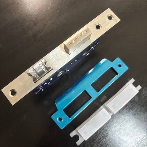 全钢大50锁体5045钢面钢舌锁体卧室通用型室内木门锁体卧室门锁体