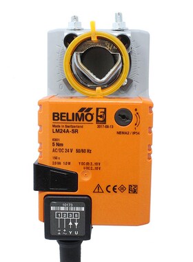 5NM风门驱动器 LM24A-SR LMU24-SR belimo 电动风阀执行器